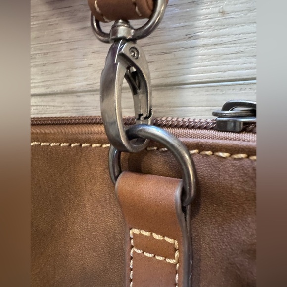 Justin Boots Crossbody Bag Wristlet Purse Southwest Desert Embroidered 🏜🌵 Boho - Picture 4 of 8